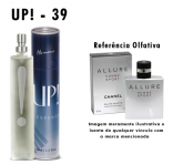 UP!39 Perfume Allure Sport* Masculino 50ML