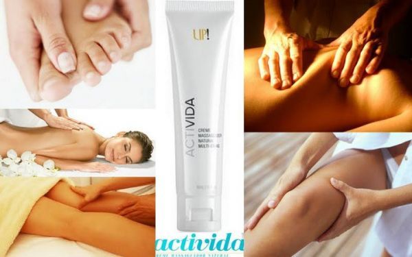 Activida Creme massageador natural multi-ervas